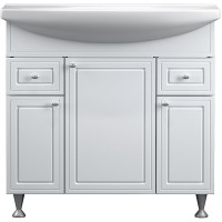 Тумба с раковиной Damixa RedBlu Palace One 85 M41-FSX0853WG-WCC085 Белая