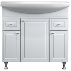 Тумба с раковиной Damixa RedBlu Palace One 85 M41-FSX0853WG-WCC085 Белая