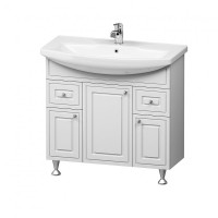 Тумба с раковиной Damixa RedBlu Palace One 85 M41-FSX0853WG-WCC085 Белая