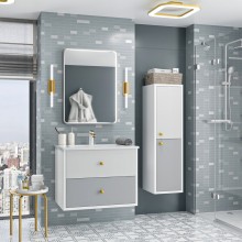 Анастейша - 80 Тумба подвесная с 2 ящ. / раковина