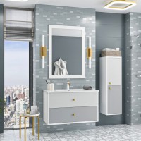 Анастейша -100 Тумба подвесная с 2 ящ. / раковина