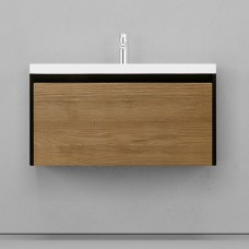 Тумба под раковину Velvex Klaufs 90.1Y tpKLA.90.1Y-617.217 подвесная Шатанэ Черная