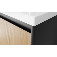 Тумба под раковину Velvex Klaufs 100.2Y tnKLA.100.2Y-617.217 Шатанэ Черная