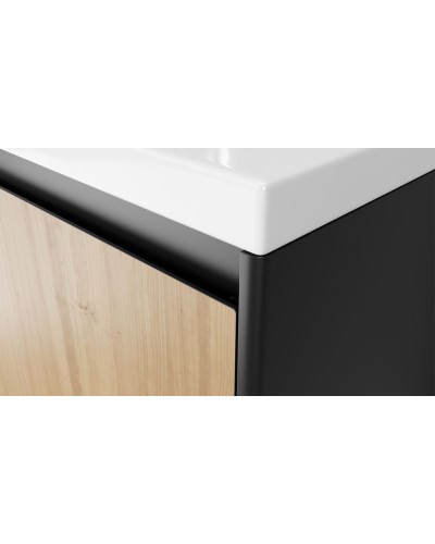 Тумба под раковину Velvex Klaufs 100.2Y tnKLA.100.2Y-617.217 Шатанэ Черная