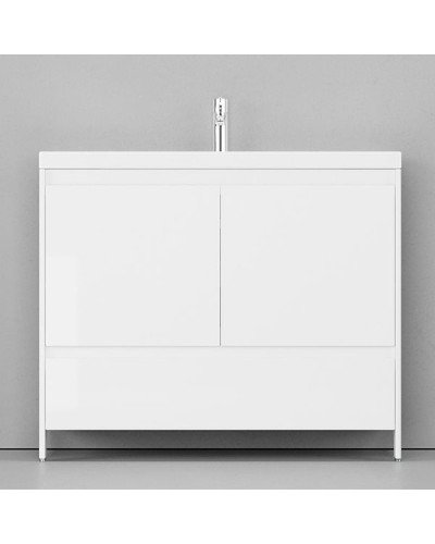 Тумба под раковину Velvex Klaufs 100.2D.1Y tnKLA.100.2D.1Y-616.216 Белая