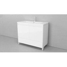 Тумба под раковину Velvex Klaufs 100.2D.1Y tnKLA.100.2D.1Y-616.216 Белая