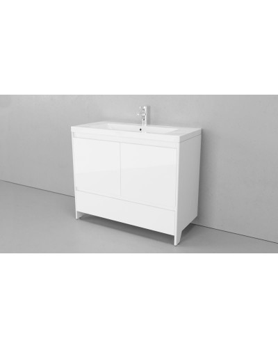 Тумба под раковину Velvex Klaufs 100.2D.1Y tnKLA.100.2D.1Y-616.216 Белая