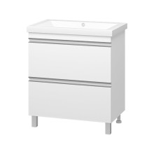 Ингрид - 75 Тумба напольная с 2 ящ.эмаль / раковина