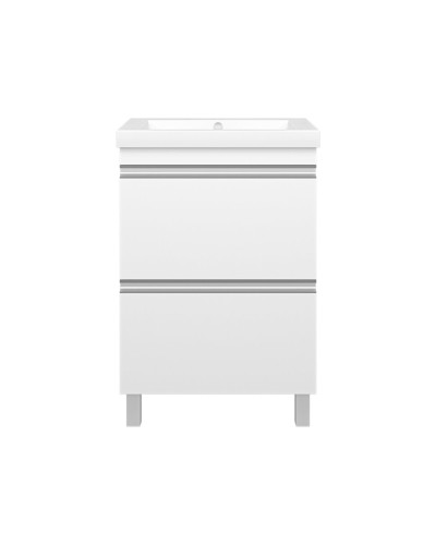 Ингрид - 60 Тумба напольная с 2 ящ.эмаль / раковина