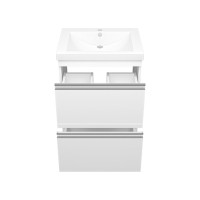 Ингрид - 60 Тумба напольная с 2 ящ.эмаль / раковина