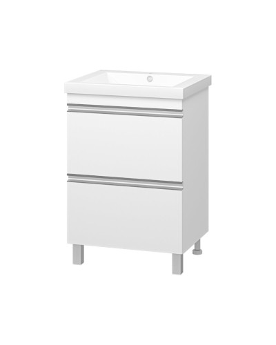 Ингрид - 60 Тумба напольная с 2 ящ.эмаль / раковина