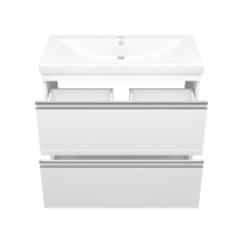 Ингрид - 90 Тумба напольная с 2 ящ.эмаль / раковина