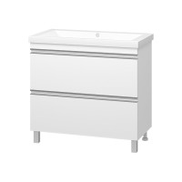 Ингрид - 90 Тумба напольная с 2 ящ.эмаль / раковина