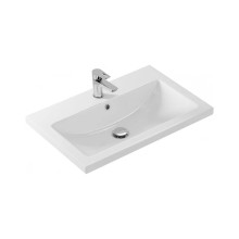 Терра - 70 Тумба с 3 ящ. серая / раковина