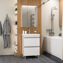 Ингрид - 60 Тумба напольная с 2 ящ.эмаль / раковина