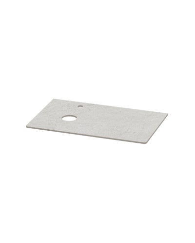 Роял - 80 Тумба подвесная с 2 ящ. белый / столешница / раковина