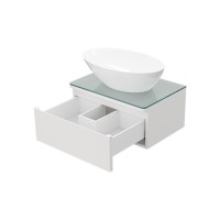 Скай - 60 Тумба с 1-им ящ. подвесная / столешница / раковина