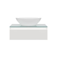 Скай - 80 Тумба с 1-им ящ. подвесная / столешница/ раковина