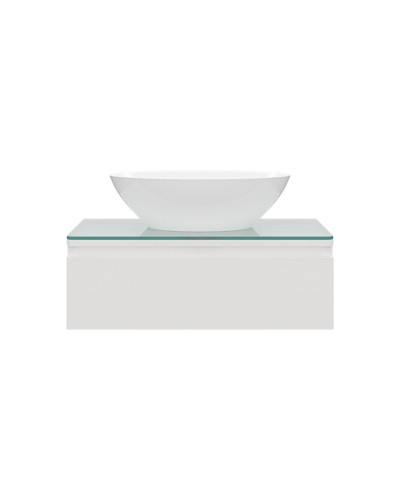 Скай - 80 Тумба с 1-им ящ. подвесная / столешница/ раковина