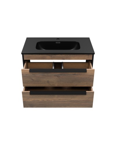 MONSOUR - 80 Тумба подвесная с 2 ящ. / раковина