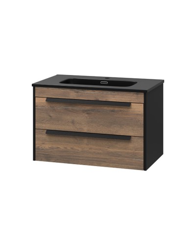 MONSOUR - 80 Тумба подвесная с 2 ящ. / раковина