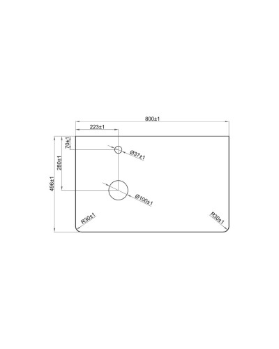 Роял - 80 Тумба подвесная с 2 ящ. белый / столешница / раковина