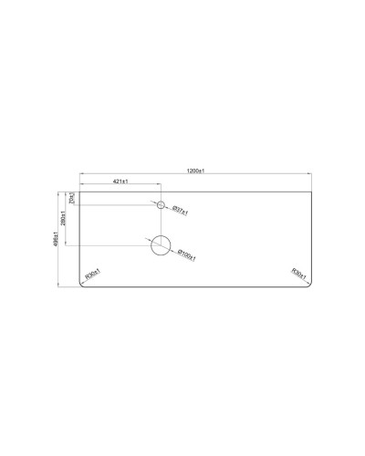 Роял -120 Тумба подвесная с 2 ящ. белый / столешница / раковина