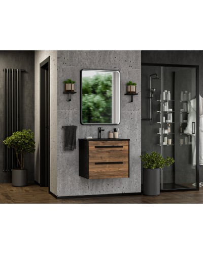 MONSOUR - 60 Тумба подвесная с 2 ящ. / раковина