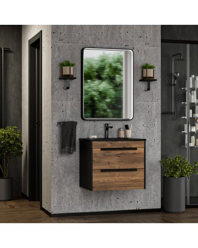 MONSOUR - 60 Тумба подвесная с 2 ящ. / раковина