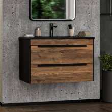 MONSOUR - 80 Тумба подвесная с 2 ящ. / раковина