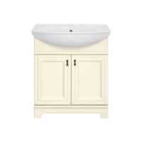 Лувр - 85 Тумба напольная, слоновая кость / раковина