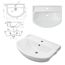 Амур - 70 Тумба напольная прямая (ПВХ) / раковина