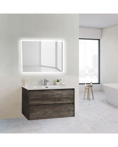 Тумба под раковину BelBagno KRAFT 39-800/390-2C-SO-PP подвесная Pino Pasadena