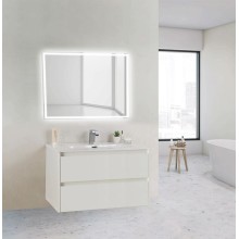 Тумба под раковину BelBagno KRAFT 39-800/390-2C-SO-BO подвесная Bianco Opaco
