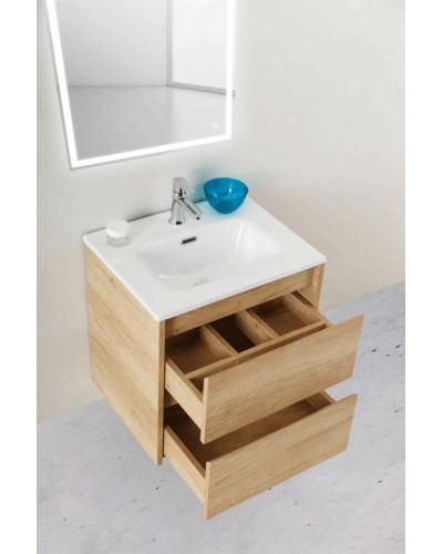 Тумба под раковину BelBagno KRAFT 39-600/390-2C-SO-RNN подвесная Rovere Nebrasca Nature