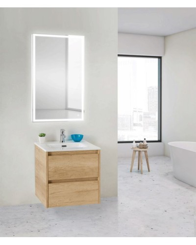 Тумба под раковину BelBagno KRAFT 39-600/390-2C-SO-RNN подвесная Rovere Nebrasca Nature