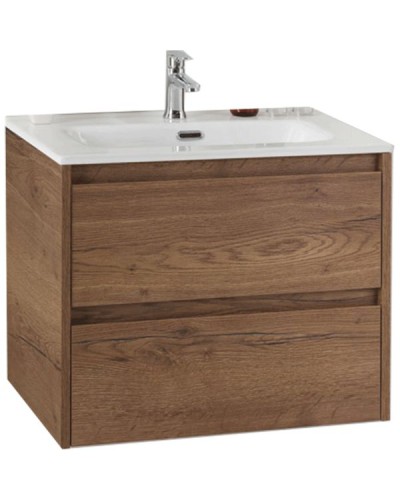 Тумба под раковину BelBagno KRAFT 39-500/390-2C-SO-RT подвесная Rovere Tabacco