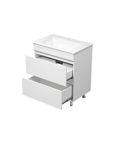 Енисей - 70 тумба с 2 ящ. (пленка) / раковина