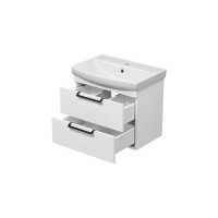 Клермонт - 60 тумба подвесная 2 ящ. / раковина