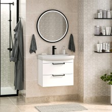 Клермонт - 60 тумба подвесная 2 ящ. / раковина