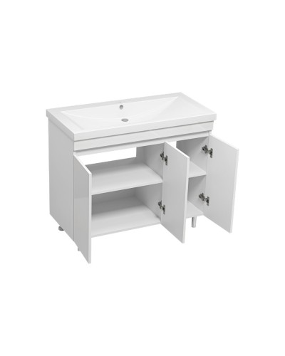 Енисей -100 тумба прямая (пленка) / раковина