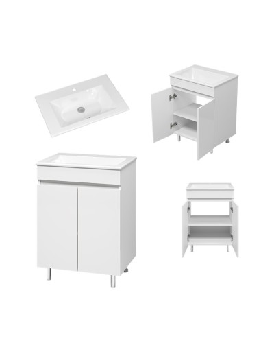 Енисей - 60 тумба прямая (пленка) / раковина