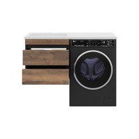 Коломбо - 60 Тумба под стиральную машину подвесная 2 ящ. / раковина левая