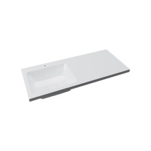 Коломбо - 60 Тумба под стиральную машину подвесная 2 ящ. / раковина левая