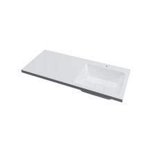 Коломбо - 60 Тумба под стиральную машину подвесная 2 ящ. / раковина правая