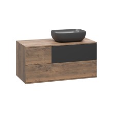 Коломбо -100 Тумба подвесная 2 ящ. с отталк. прав. / раковина