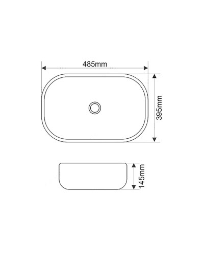 DAKOTA - 80 Тумба напольная 2 ящ.  (ДСП (Дуб Гал/ Белый) / раковина