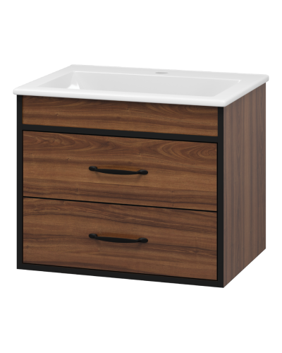 Кедр - 60 Тумба подвесная с 2 ящ. / раковина