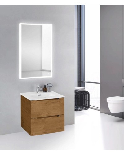 Тумба под раковину BelBagno ETNA 39-500/390-2C-SO-RN-P подвесная Rovere Nature