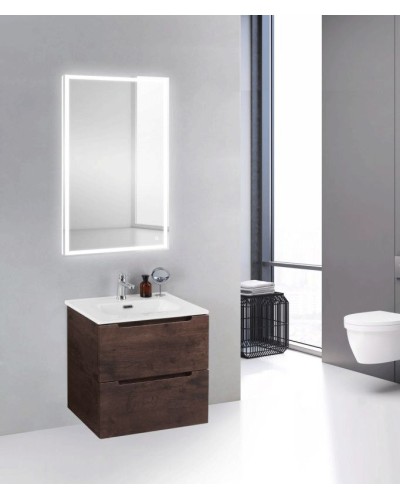 Тумба под раковину BelBagno ETNA 39-500/390-2C-SO-RW-P подвесная Rovere Moro
